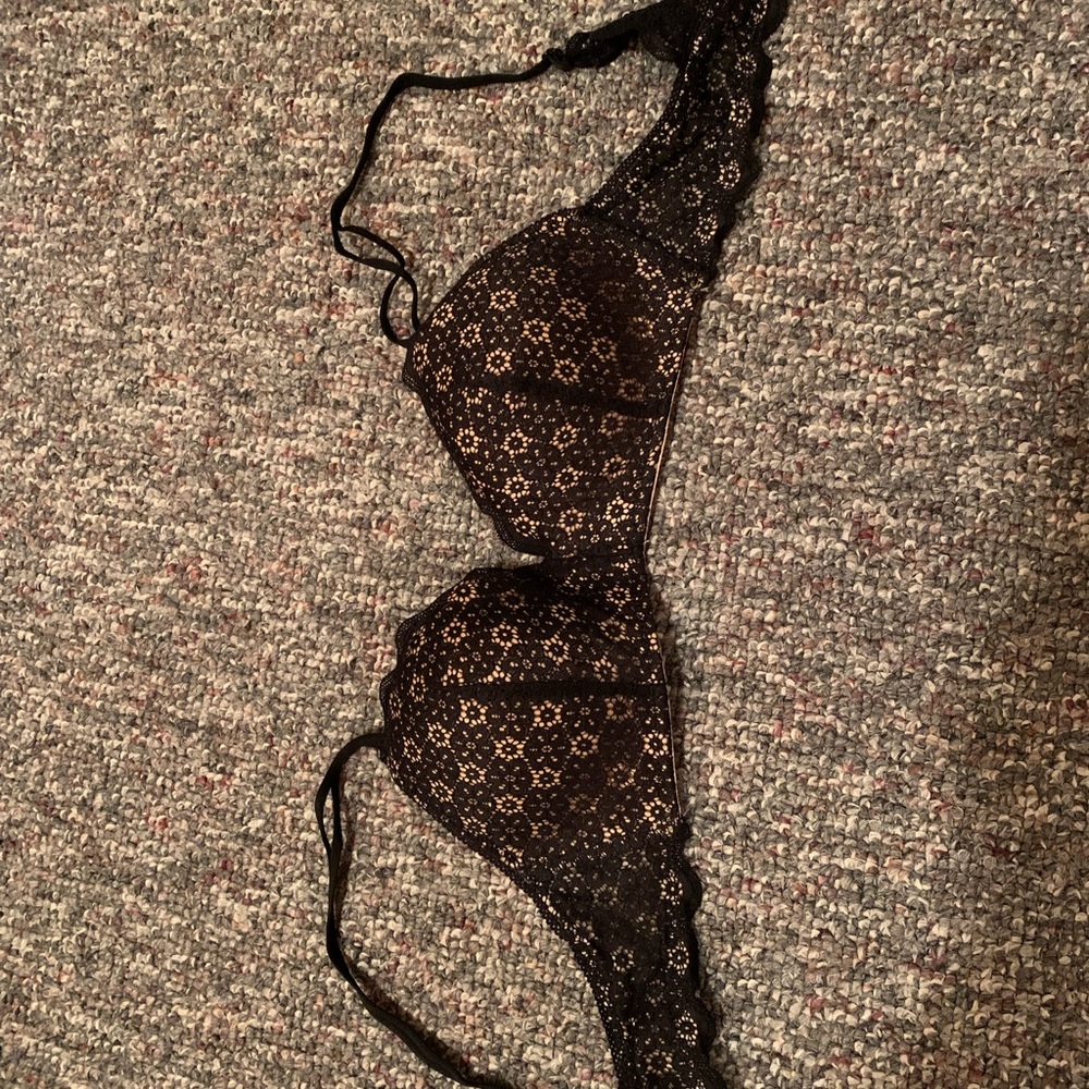 Aerie Black Lace Bra